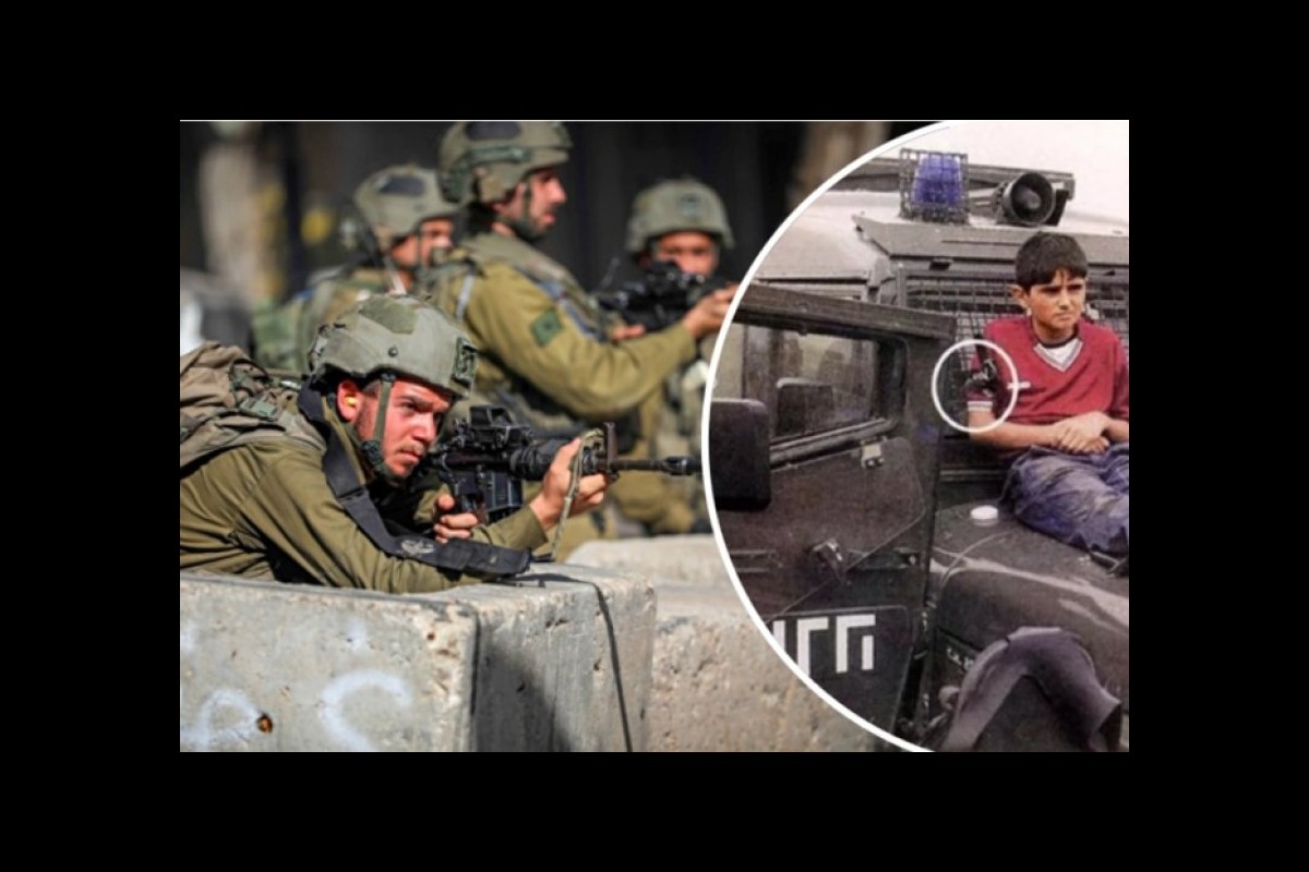 How is Israel using Palestinians as human shields?