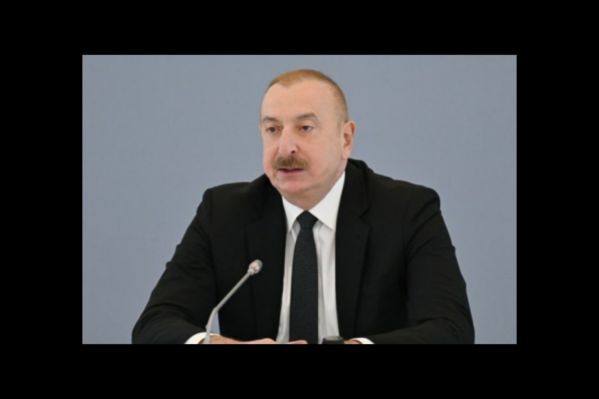 Aliyev said that Armenia's proposal regarding the peace treaty is "completely unrealistic".