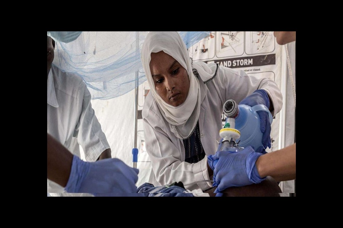 The government of Sudan is sending medical aid to war zones