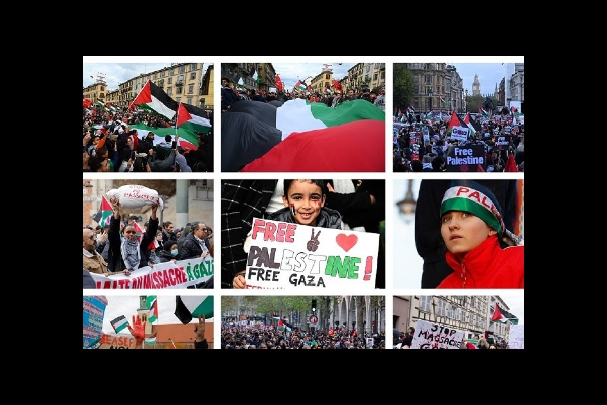 March and continue to surround the embassies of the Zionist regime and those who support it