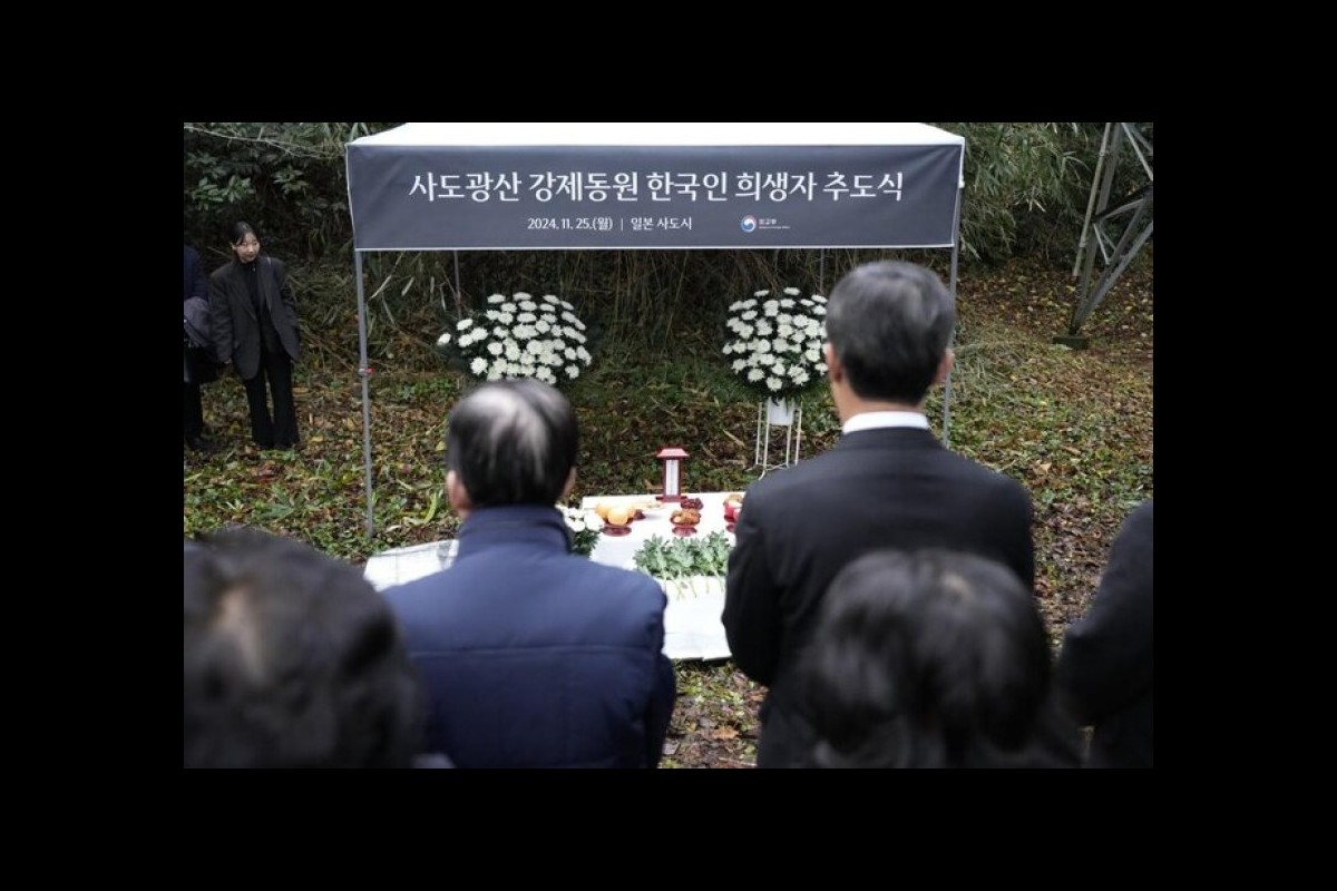 South Korea Honors Forced Laborers in Japan After Skipping Joint Event