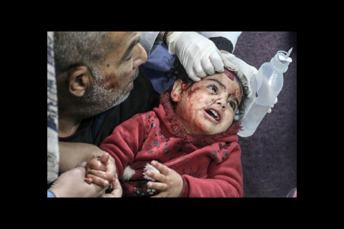 Genocide in Gaza: Israel burns refugee tents