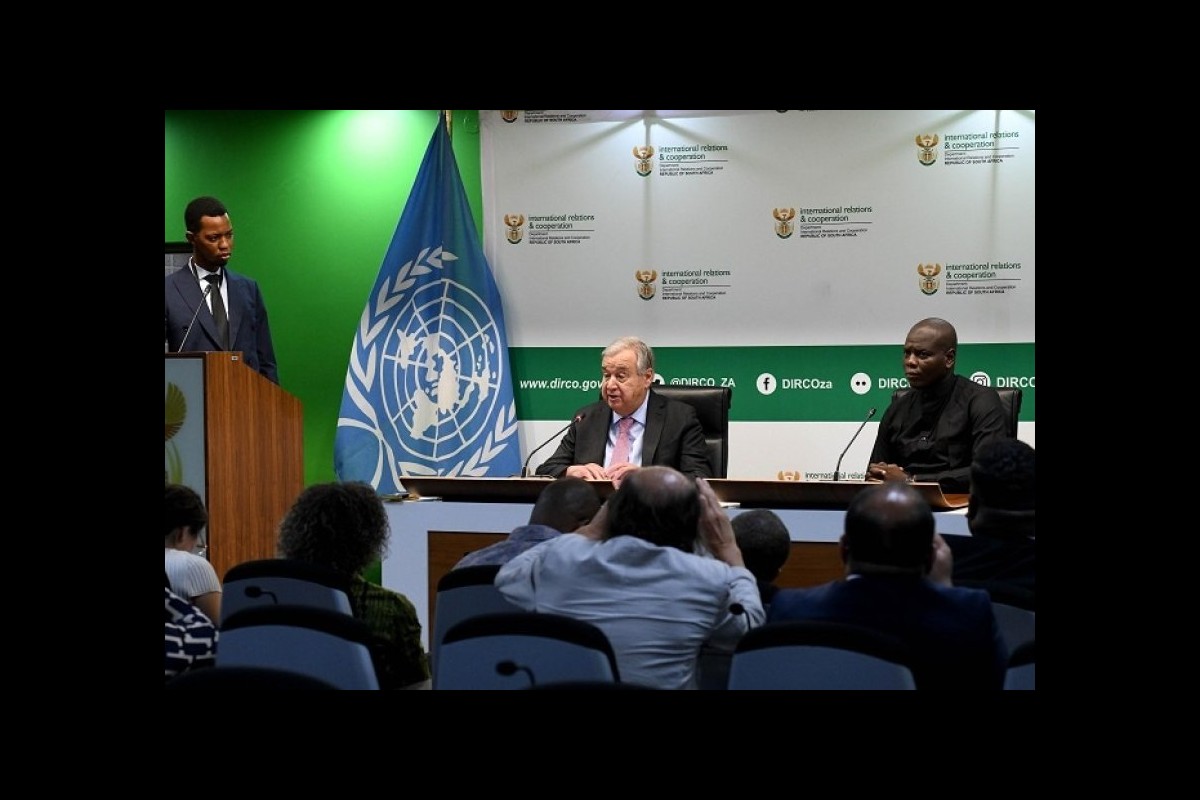 UN Secretary-General: I stand shoulder to shoulder with Africa in fighting for justice in all arenas
