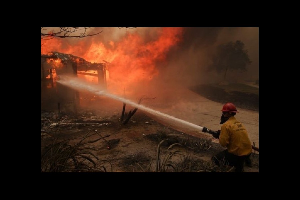 Never-ending hell in America; Fire continues to devour Los Angeles