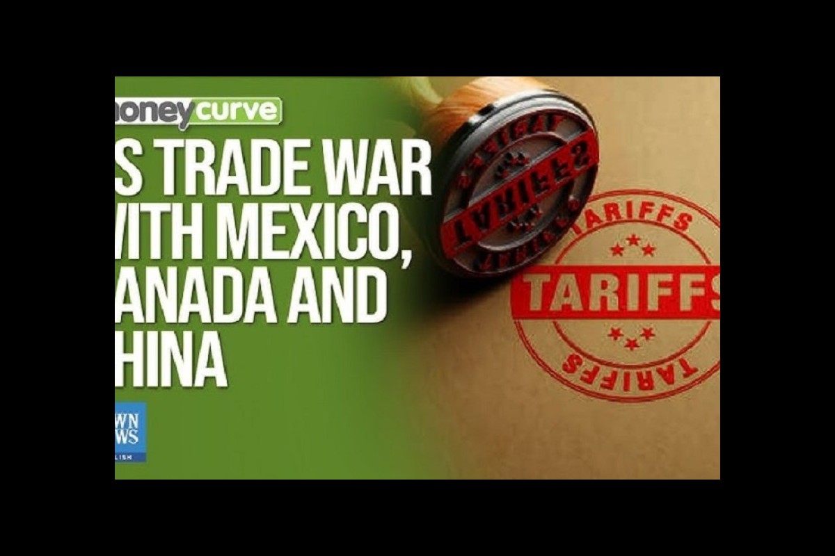 How did Canada and Mexico get into a trade war with the United States?