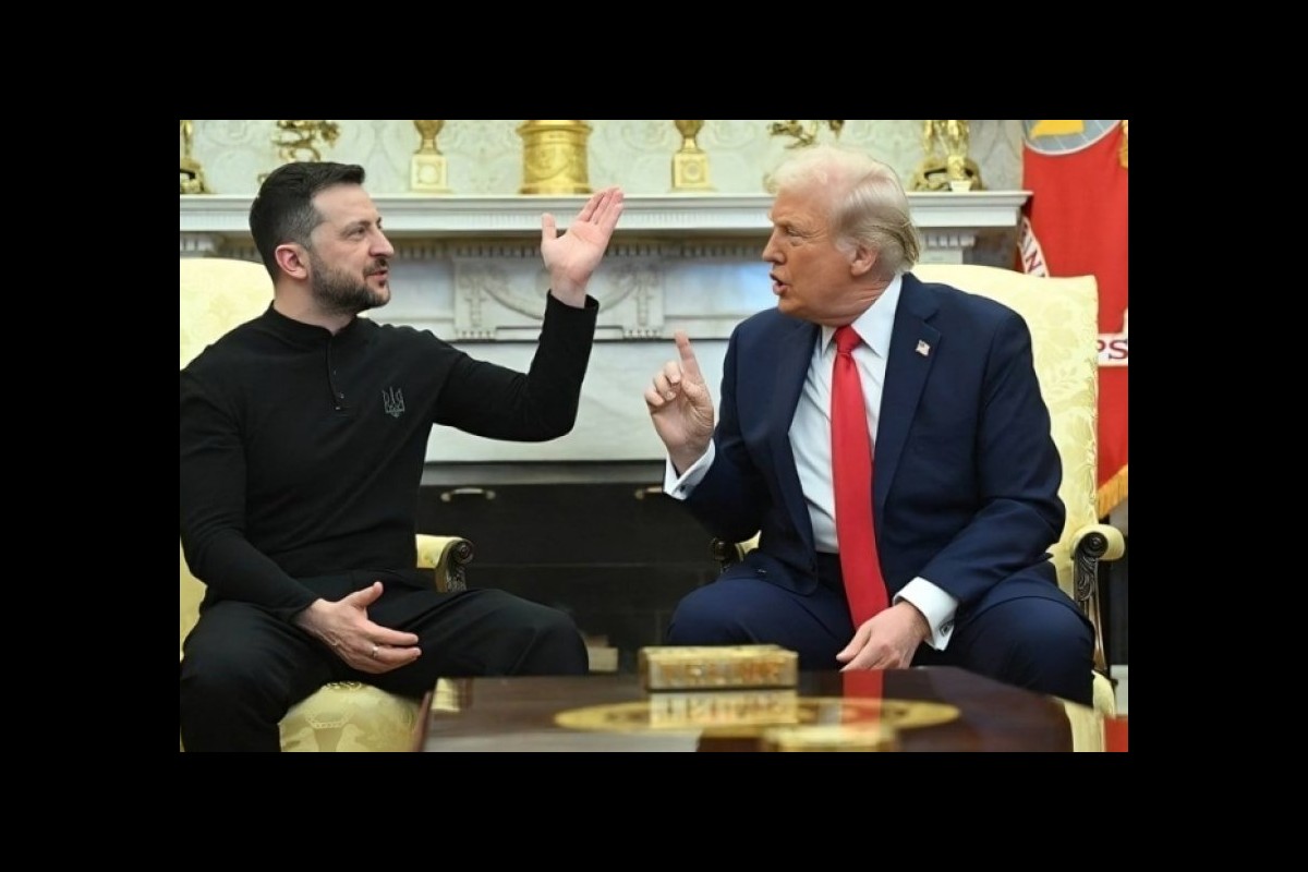 Talks marred by high tension between Trump and Zelensky