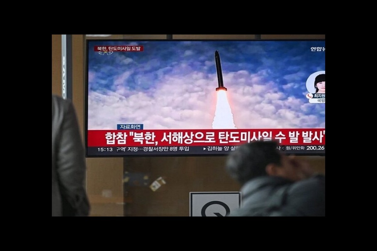 Pyongyang responds to the strikes, launches missiles into the sea
