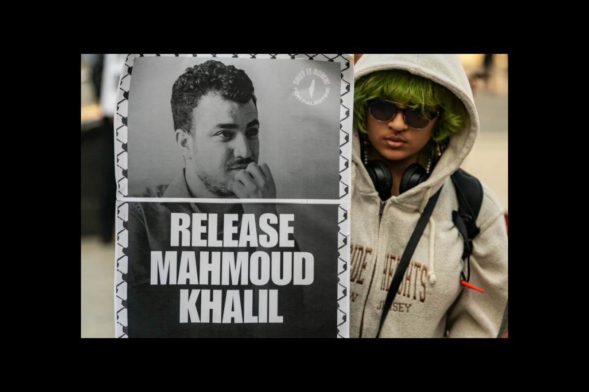 New York protesters demand release of Mahmoud Khalil