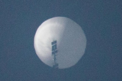 China: hot air balloon had only 'civilian uses'