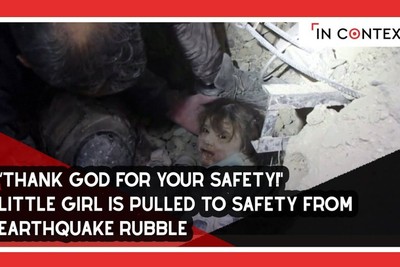 “Thank God For Your Safety!"- Little Girl Is Pulled To Safety From Earthquake Rubble