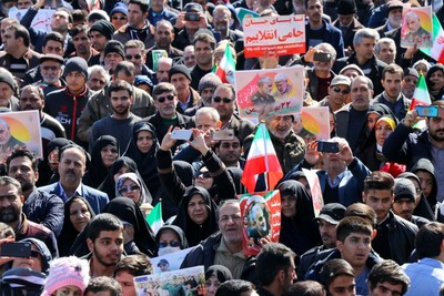 بازتاب مراسم راهپیمایی 22 بهمن در رسانه های جهان