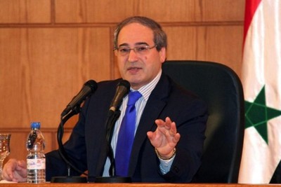 Faisal al-Mikdad: Israeli attack on civilian areas is a crime against humanity