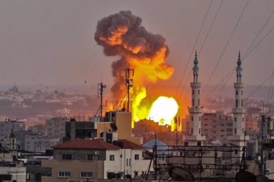 Israel launches airstrikes on Gaza after Nablus massacre