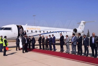 Arab League delegation in Damascus to discuss reopening