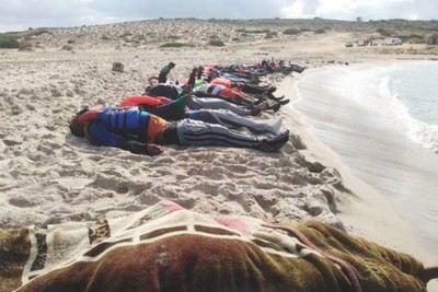 The death of 25,000 refugees in seven years on the road to Europe