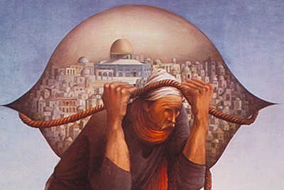 مفهوم الصمود الفلسطيني في اللوحات الفنية