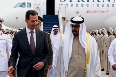 Syria, President Assad arrived in the Emirates for an official visit