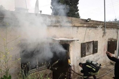 Israeli settlers set fire to Palestinian house in West Bank
