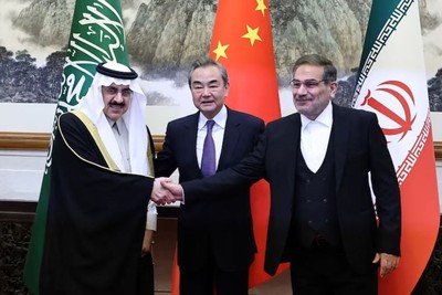 استیصال آمریکا و اسرائیل در پی توافق ایران و عربستان سعودی