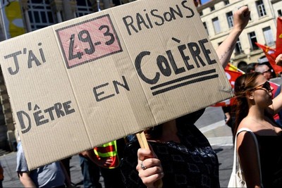 How did Article 49.3 of the French Constitution seal the fate of a democracy?