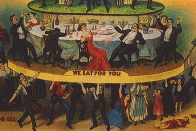 Europe, general strikes against the cost of living, scenes of class struggle