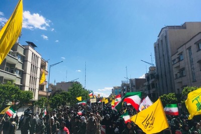 إنطلاق مسيرات يوم القدس العالمي في عموم ايران