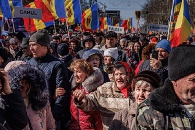 Anti-government protests in Moldova