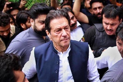 عمران خان در بند