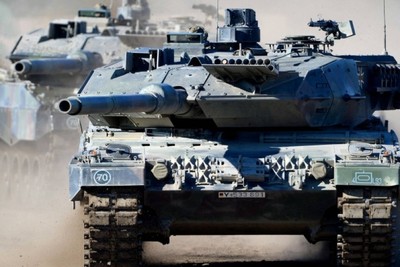 Germany has the largest arms budget in the EU