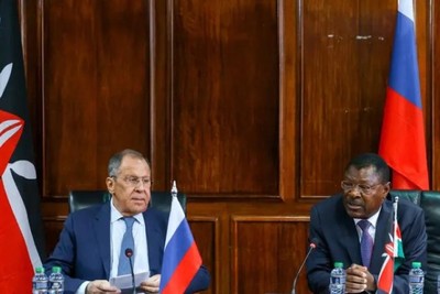 President of Kenya, 'trade with Moscow can grow'
