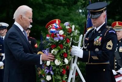 Biden's tribute to those killed in American wars