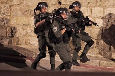 Nablus, yet another Zionist incursion