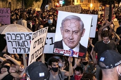 الاحتجاجات ضد نتنياهو تدخل أسبوعها الرابع والعشرين