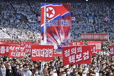 North Korea, mass demonstrations against the US: "they are imperialists"