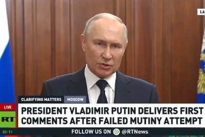 Putin to the nation: "attempts to create internal disorder will fail"
