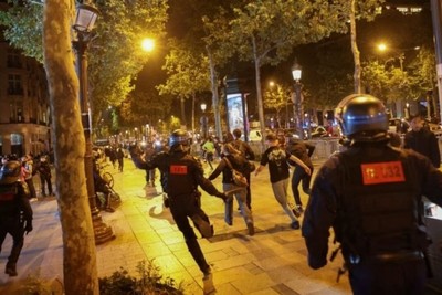 French anger at raising money for the bloody police