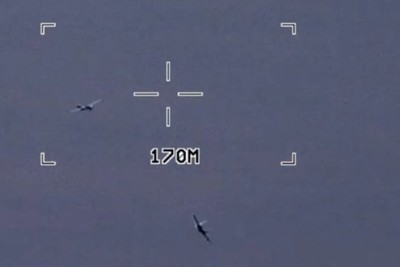 Russia, fighters graze American drones: high voltage in the skies