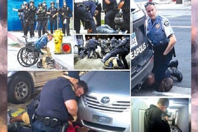 USA, it's a storm on the police again: pregnant African American thrown to the ground