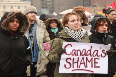 Canada, rights denied to indigenous women
