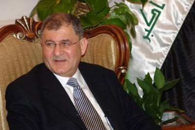 رئیس جمهور عراق بر توسعه همکاری با ایران تاکید کرد