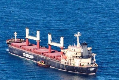 Russia says all ships heading to Ukraine are considered potential arms carriers and part of the war