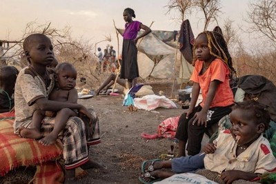 The plight of families in Sudan following armed conflicts in that country