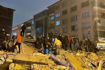 زمین لرزه مالاتیای ترکیه، ۲۲ زخمی برجای گذاشت