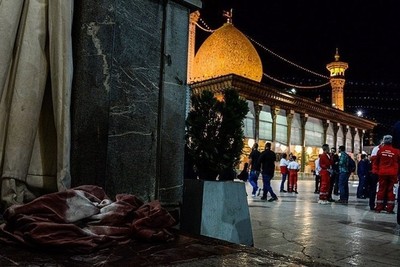 اعتداء ارهابي على مرقد "شاهجراغ "في مدينة شيراز...  اعتقال منفذ العملية الارهابية