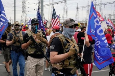 Warning about the great increase in political extremism in the United States
