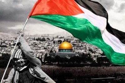 65 countries participate in a conference in support of Palestine in the holy city of Karbala, Iraq