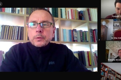 Yiannis Rachiotis opinion about international conference 'Call of Al-Aqsa' in Karbala