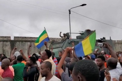 International reaction to the arrest of the Gabon President