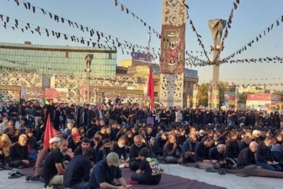 انطلاق مسيرات الاربعين المهيبة في جميع انحاء ايران