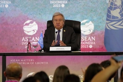 Guterres: The world is facing a climate change crisis